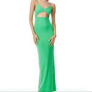 Alice + Olivia Valli Cut Out Cami Dress